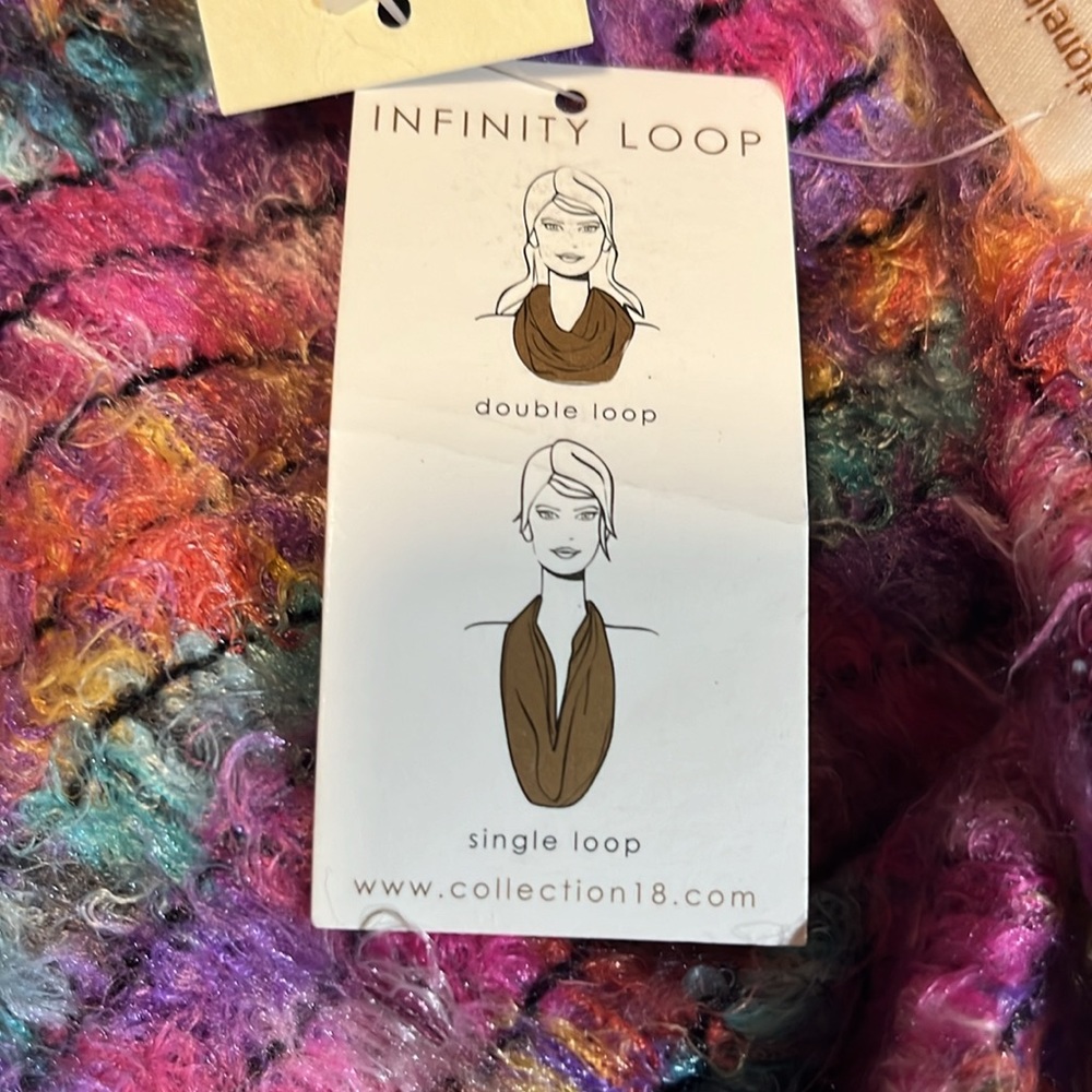 Nwt Collection 18 Infinity Loop Multi Colored. - image 4